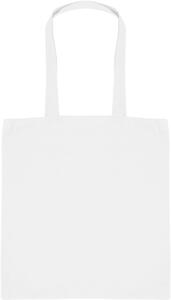 Absolute Apparel AA550 - Cotton Shopper Bag Long Handle White