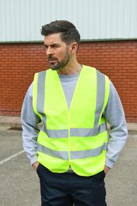 Korntex KXVEST - High Visibility Safety Vest Yellow