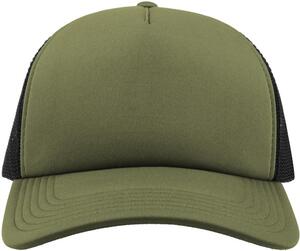 Atlantis ACRAPP - Rapper 5 Panel Trucker Cap Olive/Black