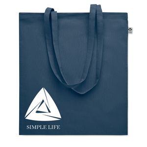 GiftRetail MO6711 - ONEL Organic Cotton shopping bag Blue