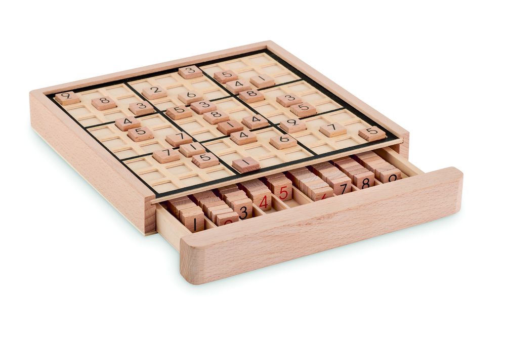 GiftRetail MO6793 - SUDOKU Wooden sudoku board game