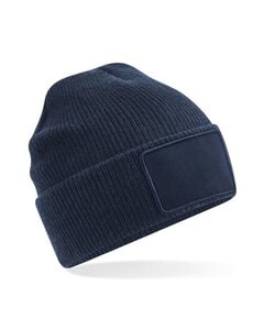 Beechfield B540 - REMOVABLE PATCH THINSULATE BEANIE French Navy