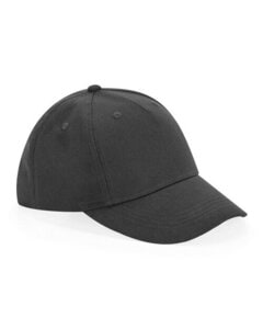 Beechfield B63NB - JUNIOR ORGANIC COTTON 5 PANEL CAP Black