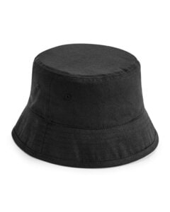 Beechfield B90N - ORGANIC COTTON BUCKET HAT Black
