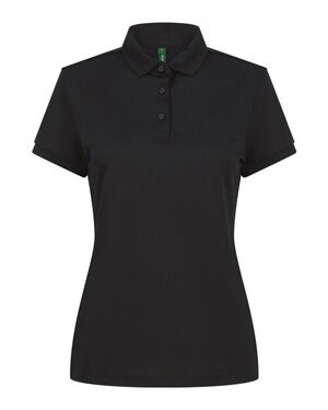 Henbury H466 - LADIES RECYCLED POLYESTER POLO SHIRT