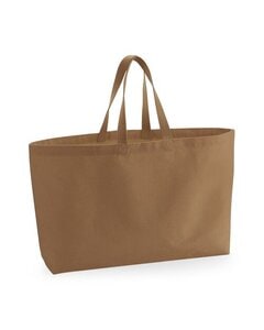 Westford mill W696 - OVERSIZED CANVAS TOTE BAG Caramel