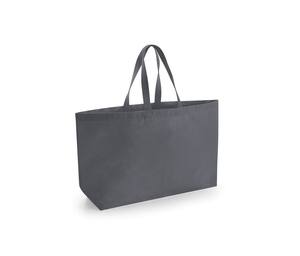Westford mill W696 - OVERSIZED CANVAS TOTE BAG Graphite Grey
