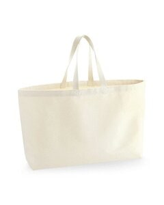 Westford mill W696 - OVERSIZED CANVAS TOTE BAG Natural