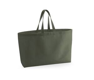 Westford mill W696 - OVERSIZED CANVAS TOTE BAG Olive