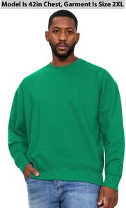 Casual Classics C2400 - Ringspun Blended Sweat Kelly Green