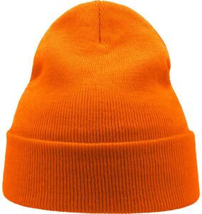 Atlantis ACWINS - Wind S Recycled Beanie Double Skin Cuffed Orange fluo