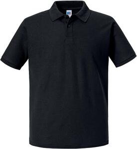 Russell R570M - PolyCotton Polo 180gsm Black