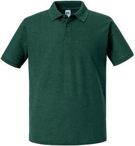 Russell R570M - PolyCotton Polo 180gsm Bottle Green