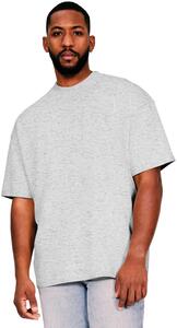 Casual Classics CRBT50 - Ringspun 220 Oversize Extended Neck T Heather Grey