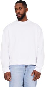 Casual Classics CRBSW20 - Ringspun Blend 280 Boxy Oversize Extended Neck Sweat White