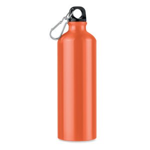 GiftRetail MO9350 - BIG MOSS Aluminium bottle 750 ml Orange