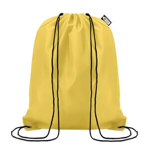GiftRetail MO9440 - SHOOPPET 190T RPET drawstring bag Yellow