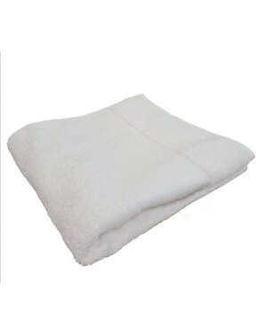 Towel City TC503 - ORGANIC HAND TOWEL WITH PRINTABLE BORDER