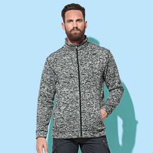 Stedman ST5850 - Men Active Knit Fleece Jacket