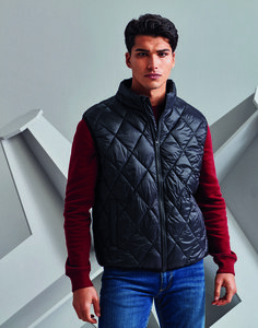 2786 TS033 - DIAMOND PANE PADDED GILET