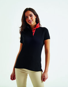 ASQUITH AND FOX AQ022 - LADIES CONTRAST POLO