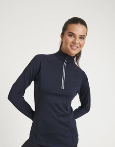 JUST COOL BY AWDIS JC035 - WOMENS COOL FLEX 1/2 ZIP TOP