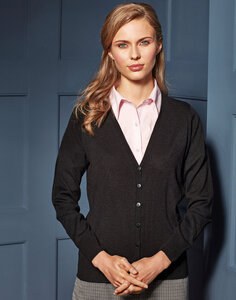 PREMIER WORKWEAR PR402 - ESSENTIAL ACRYLIC LADIES CARDIGAN