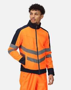 REGATTA TRA625 - HI-VIS PRO SOFTSHELL