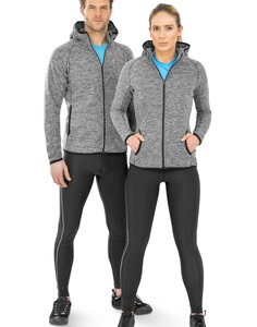 SPIRO S245F - LADIES MICROFLEECE HOODIE