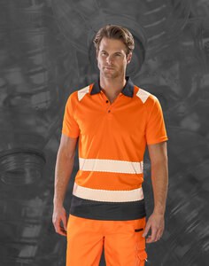 RESULT R501X - RECYCLED SAFTEY POLO