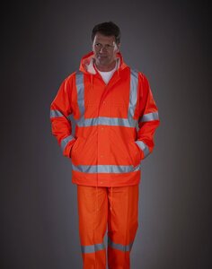 YOKO HVS450 - HI-VIS SOFT FLEX U-DRI JACKET