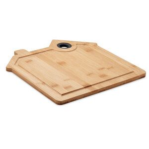 GiftRetail MO6859 - RUMAT Bamboo house cutting board