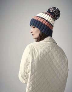 Beechfield B392 - HYGGE STRIPED BEANIE