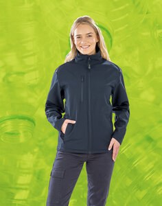 Result R900F - LADIES RECYCLED 3 LAYER PRINTABLE SHOFTSHELL